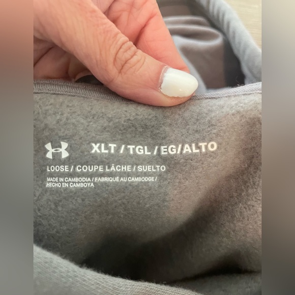 NWOT Under Armour Men’s Hoodie size XLT - Picture 9 of 11